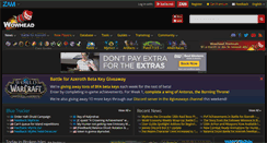 Desktop Screenshot of client.wowhead.com